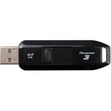 Флеш-накопичувач Patriot USB 3.2 Xporter 3 64GB Black (PSF64GX3B3U) (214)