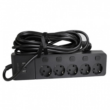 Сетевой фильтр питания Patron SP1655-USB (EXT-PN-SP-1655-USB) (16414)