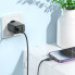 Мережевий зарядний пристрій HOCO CS23A Sunlight dual port PD30W+QC3.0 charger Black (6942007609944) (414)