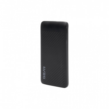 Батарея универсальная GEAR 10000mAh, 10W, USB-TypeC, 2*USB-A, Micro-USB, black (SL10) (21614)