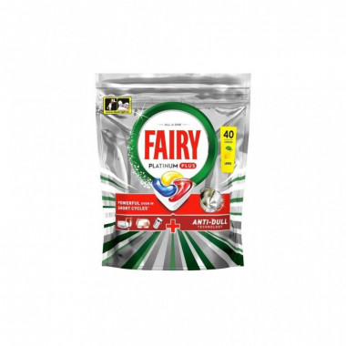 Таблетки для посудомоечных машин Fairy Platinum Plus All in One Lemon 40 шт. (8001090952226) (22714)