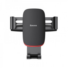 Автотримач для телефона Baseus Metal Age Gravity Car Mount (CD Version) Black (SUYL-J01) (14814)