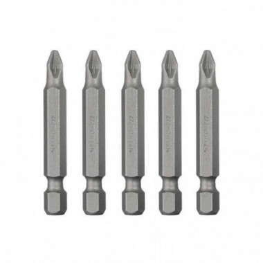 Комплект отверточных насадок PZ2 1/4"*50мм, ACR, S2, уп. 5ед., STORM INTERTOOL VT-0204 (17814)