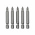 Комплект отверточных насадок PZ2 1/4"*50мм, ACR, S2, уп. 5ед., STORM INTERTOOL VT-0204 (17814)