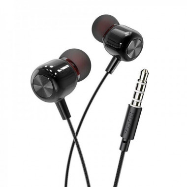 Навушники дротові HOCO M87 (3.5mm) Gloomy Black (6931474752772) (18914)