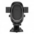 Автотримач для телефона Baseus UltraControl Pro Series Clamp-Type Car Holder Set Cluster Black (C40351600113-00) (18324)