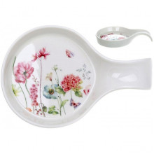 Підставка для ложки Flower Garden 18х12см, порцелянова (2324)