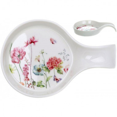 Підставка для ложки Flower Garden 18х12см, порцелянова (2324)