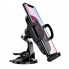 Автотримач для телефона BOROFONE BH37 Route push type suction cup car holder Black (6931474738486) (17424)