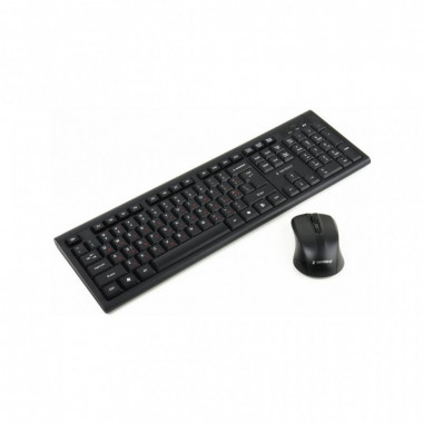Комплект Gembird KBS-WM-03-UA Wireless Black (KBS-WM-03-UA) (16524)