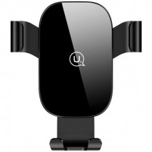 Автотримач для телефона Usams US-ZJ052 Gravity Car Holder Black (ZJ52ZJ01) (14624)