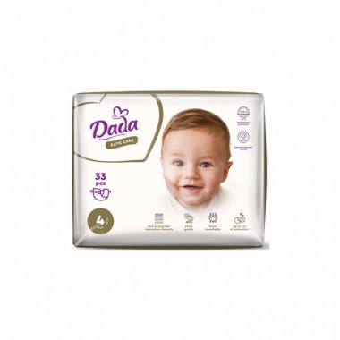 Подгузники Dada Elite Care Maxi 4 (7-18 кг) 33 шт (4820174981105) (7624)
