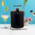 Термо-відерце Kamille Black 1300мл для льоду з кришкою та краплізбірником (2724)