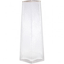Ваза скляна Ancient Glass "Elegant" Ø13x27см, прозоре скло (5724)