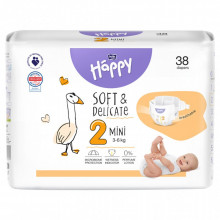 Подгузники Bella Happy 2 Mini 3-6 кг 38 шт (5900516605353) (7724)