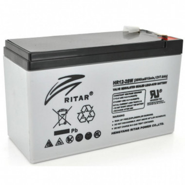 Батарея к ИБП Ritar HR1228W, 12V-7.0Ah (HR1228W) (15924)