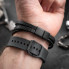 Браслет мужской кожаный METAL COLOR: A3 черный плетеный 19-21 см (2094248132)