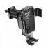 Автотримач для телефона HOCO H80 Vista gravity car holder (air outlet) Black Metal Gray (6942007647908) (20134)