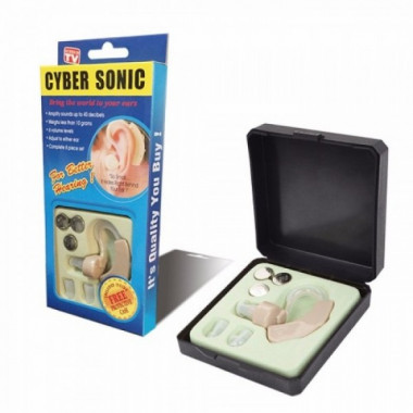 Слуховой аппарат Cyber Sonic + 3 батарейки (9134)