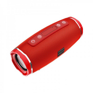 Портативна колонка BOROFONE BR3 Rich sound sports wireless speaker Red (6931474715586) (8534)