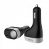 Автомобільний зарядний пристрій HOCO Z29 Regal digital display cigarette lighter car charger Black (6957531092186) (8634)