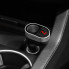 Автомобільний зарядний пристрій HOCO Z29 Regal digital display cigarette lighter car charger Black (6957531092186) (8634)