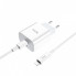 Мережевий зарядний пристрій з кабелем HOCO C76A Plus Speed source PD20W charger set(C to iP) White (6931474746924) (19834)