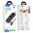 Мережевий подовжувач HOCO NS10 Wisdom 2-position (PD67W/3C1A) desktop socket (EU/GER) Black (6942007638500) (18934)