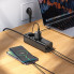 Мережевий подовжувач HOCO NS10 Wisdom 2-position (PD67W/3C1A) desktop socket (EU/GER) Black (6942007638500) (18934)