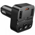Автомобильный FM-трансмиттер модулятор Bluetooth MP3 HOCO E87 Delta 35W, PD/QC, USB-C/ 2xUSB-A (20934)