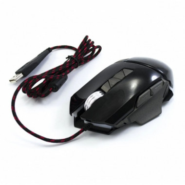 Игровая компьютерная проводная мышка USB Jedel GM770 с подсветкой Чёрный (17544)