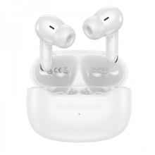 Бездротові навушники BOROFONE FQ1 Shine wireless BT headset White (6941991113291) (8644)