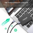 Кабель UGREEN US316 USB-C to USB-C 2.0 Cable 100W Alu Case with Braid 1.5m (Space Gray) (UGR-70428) (UGR-70428) (19744)
