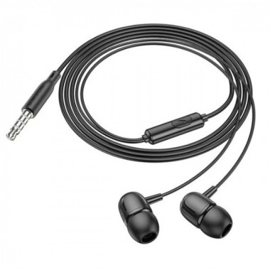 Навушники дротові BOROFONE BM77 (3.5mm) Black (6941991102950) (18944)