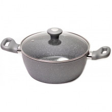 Каструля Kamille Grey Gotland 4л з гранітним антипригарним покриттям (1154)