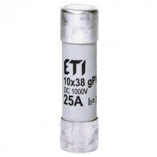 Предохранитель ETI CH 10x38 gPV 25A 1000V (30kA) (2625139) (7154)
