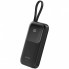Батарея универсальная Canyon 10000mAh OnPower 101 PD/22.5W built-in cable Black (CNS-CPB101BK) (18554)