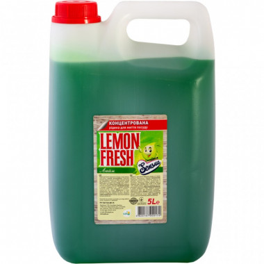 Средство для ручного мытья посуды Lemon Fresh Лайм 5 л (4820167000172) (7554)