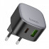 Мережевий зарядний пристрій HOCO CS32A Rise PD20W+QC3.0 charger Black (6942007617451) (14854)