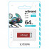 Флеш-накопичувач Wibrand USB 2.0 Chameleon 64Gb Red (WI2.0/CH64U6R) (64)