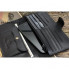 Клатч мужской из натуральной кожи портмоне на кнопке LONG WALLET MenStuff BLACK Черный (1829165143)
