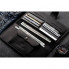 Клатч мужской из натуральной кожи портмоне на кнопке LONG WALLET MenStuff BLACK Черный (1829165143)