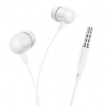 Навушники дротові BOROFONE BM77 (3.5mm) White (6941991102967) (21064)