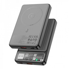 Зовнішній акумулятор HOCO Q18 Tourer 22.5W fully compatible power bank with magnetic fast charging(10000mAh) Black (6942007605182) (20264)