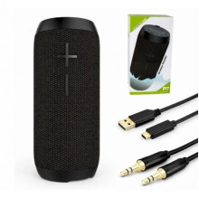 Портативная беспроводная Bluetooth колонка Hopestar P7 / 10W, Bluetooth, TWS, FM, MP3, AUX, Mic Черная (21264)