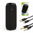 Портативная беспроводная Bluetooth колонка Hopestar P7 / 10W, Bluetooth, TWS, FM, MP3, AUX, Mic Черная (21264)