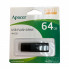 Флеш-накопичувач Apacer USB 3.2 Gen 1 AH25B 64Gb Black (AP64GAH25BB-1) (264)