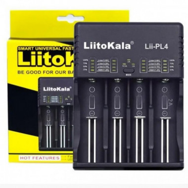 Зарядное устройство LiitoKala Lii-PL4 для 4x аккумуляторов АА/ААА/18650/26650/21700 (9264)