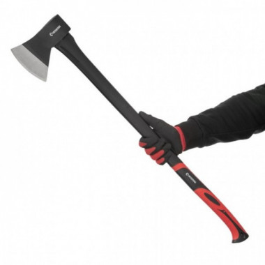 Топор 1250 г, ручка из фибергласса INTERTOOL HT-0264 (20564)
