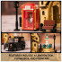 Конструктор Pantasy Original - Steampunk Парк Часовая башня в стиле стимпанк (85008) (7764)